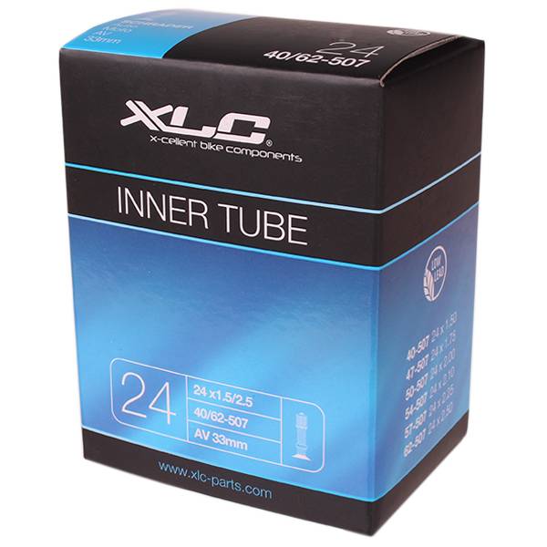XLC CHAMBRE À AIR 24X1.5/2.5 40/62-507 SCHRADER 35 MM