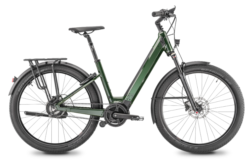 Vélo Électrique Urbain Moustache Mardi 27.6 Open Smart System taille S