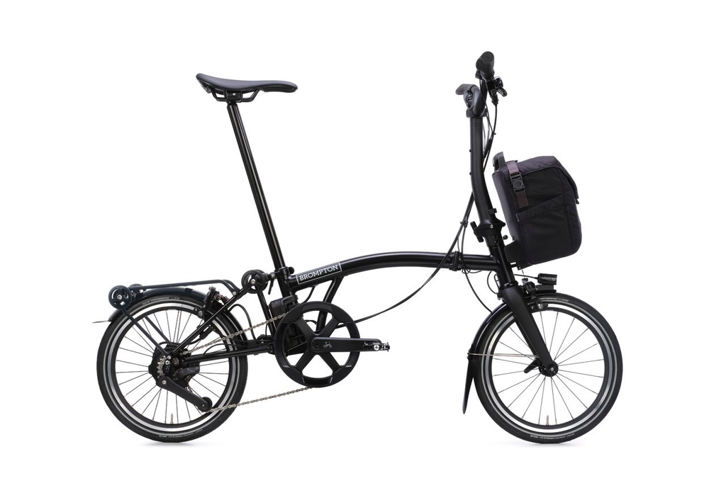Vélo électrique compact Brompton Electric P Line e-Motiq System