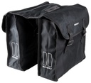 BASIL Sacoche double MARA, 26L, noir